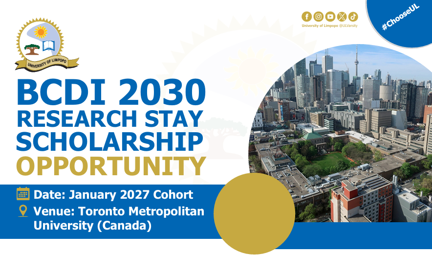 BCDI 2030 Research Stay Scholarship Opportunity