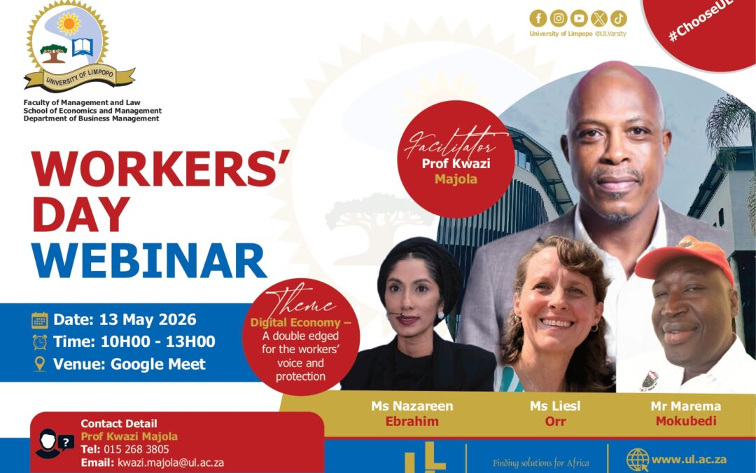 University of Limpopo Workers&rsquo; Day Webinar