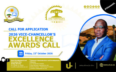 Call for Application: 2026 Vice-Chancellor&rsquo;s Awards for Excellence in Research, Teaching and Learning and Community Engagement