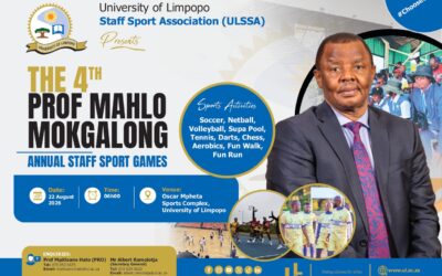University of Limpopo 4th Prof Mahlo Mokgalong Annual Staff Sport Games