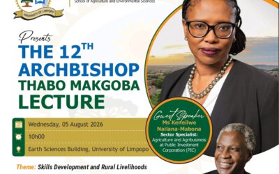 University of Limpopo 12th Archbishop Thabo Makgoba Lecture