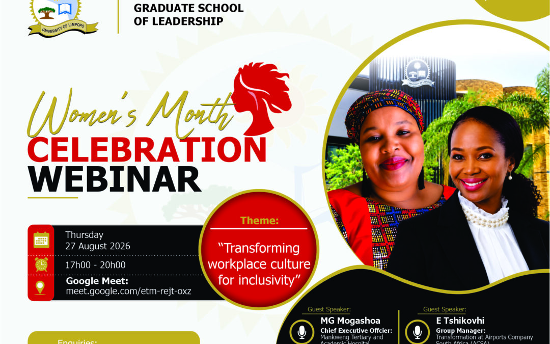 University of Limpopo Women&rsquo;s Day Online Webinar